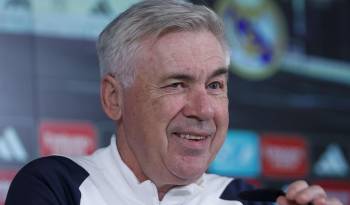 El entrenador del Real Madrid, Carlo Ancelotti, en una imagen de archivo.