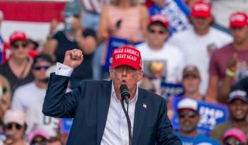 Fotografía de archivo del expresidente de EE.UU., Donald J. Trump.