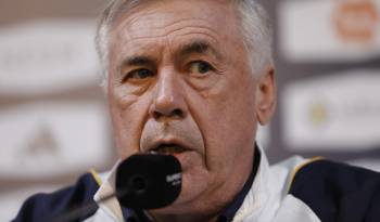 El entrenador del Real Madrid, Carlo Ancelotti.