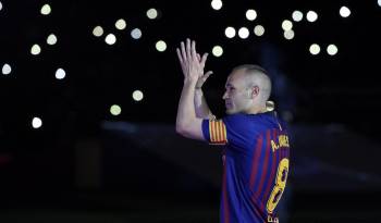 Iniesta llegó a la cantera del FC Barcelona cuando era un juvenil de 12 años.