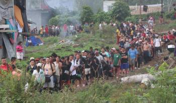 Según las autoridades, la migración irregular aumentarán 20% en 2024.