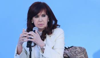 Fotografía de archivo de la expresidenta de Argentina Cristina Fernández de Kirchner en la ciudad de Quilmes, provincia de Buenos Aires.