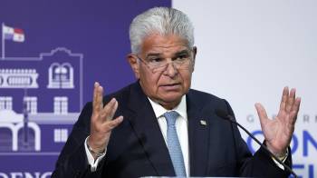 José Raúl Mulino, presidente de la República.