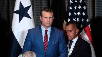 Hegseth también firmó, junto con el ministro de Seguridad Pública, Frank Ábrego, un Memorando de Entendimiento en materia de seguridad.