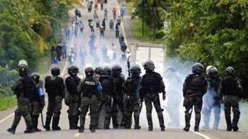 El 10 de julio de 2010 ocurrieron los enfrentamientos en Bocas del Toro por la aprobación de la ‘ley chorizo’.