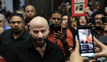 La cinta de Travolta fue proyectada en una sala de cine en la capital en el marco de la clausura de la duodécima edición del Festival Internacional de Cine de Panamá