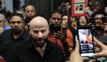 La cinta de Travolta fue proyectada en una sala de cine en la capital en el marco de la clausura de la duodécima edición del Festival Internacional de Cine de Panamá