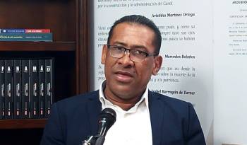Heraclio Bustamante, denunciante.