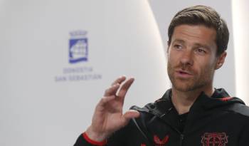 El entrenador español Xabi Alonso.