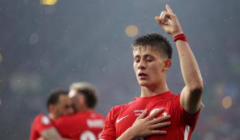 Arda Güler celebrando su gol ante Georgia en la Eurocopa 2024.