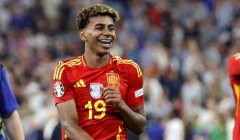 El futbolista español, Lamine Yamal.