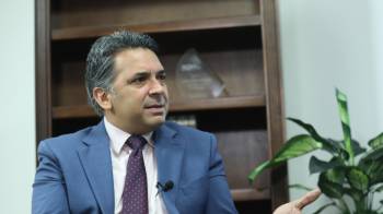 Ricardo Lombana, presidente del partido Movimiento Otro Camino.