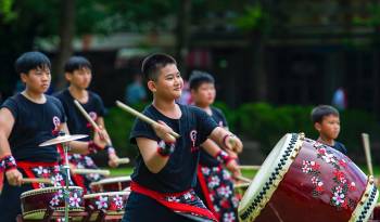 Concierto de tambores japoneses, gratuito, se realizará en el Teatro Balboa.