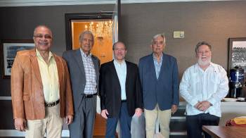 Bartolomé Mafla Herrera, Luis Shirley, Monty Motta, Rafael Fernández y José Zajías.