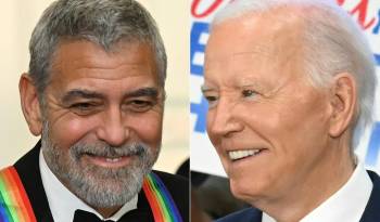‘Amo a Joe Biden’, escribió Clooney en el periódico ‘The New York Times’.
