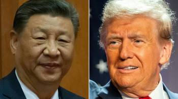 La agencia china de noticias Xinhua ha informado de que Xi ha aprovechado para felicitar una vez más a Trump.