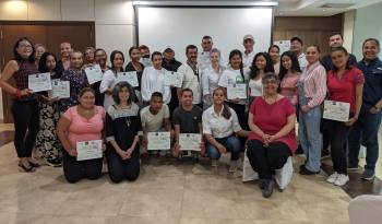 Participantes del Taller Restauración de Ecosistemas.