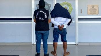 El hombre fue detenido en la comunidad de La Subidita.