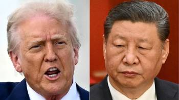 Donald Trump y Xi Jinping.
