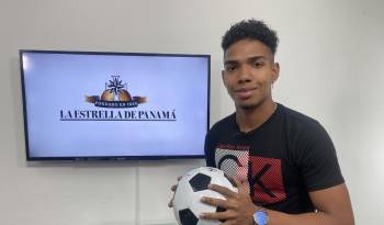 Oldemar Castillo, mundialista con la selección de Panamá sub-17.