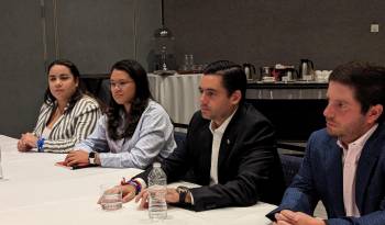La reunión se efectuó a visperas del inicio de proceso electoral, a nivel nacional.