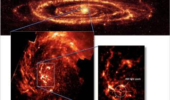 Un equipo científico internacional ha visualizado de forma directa el proceso de alimentación del agujero negro central de la galaxia de Andrómeda.