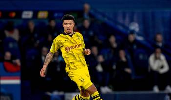 El jugador inglés Jadon Sancho.