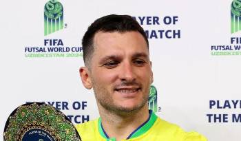El jugador brasileño, Dyego Zuffo.