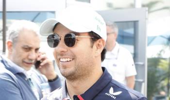 El piloto mexicano Sergio 'Checo' Pérez.