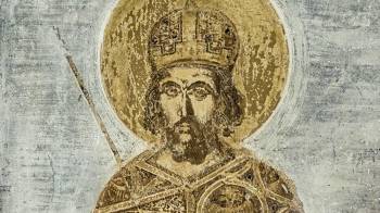 La imagen de Constantino XI (1405-1453) fue localizada bajo una capa de pintura de un mural durante los trabajos de restauración de un monasterio en Egio, unos 160 kilómetros al oeste de Atenas.