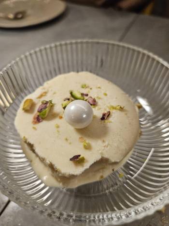 Kulfi de caramelo salado.