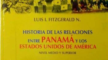 Portada del libro ‘Historia de las Relaciones de Panamá con EE.UU.’.