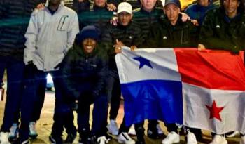 Selección de Panamá Legend en Londres, Inglaterra.