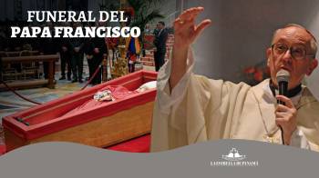 Imagen ilustrativa del funeral del Papa Francisco.