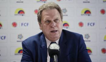Ramón Jesurún, presidente de la Federación Colombiana de Fútbol
