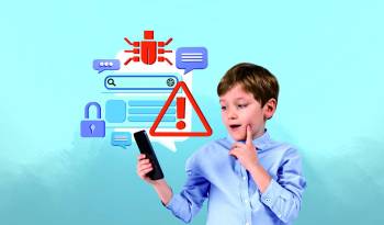 Niños en línea y los peligros de la internet