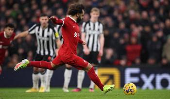 El jugador egipcio del Liverpool, Mohamed Salah.