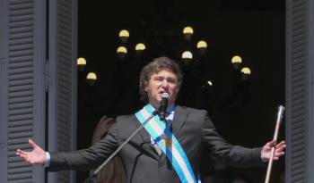 El presidente de Argentina, Javier Milei, en una imagen de archivo.
