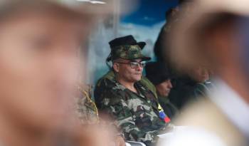 Alias Iván Mordisco, comandante general de la disidencia de las FARC, en una fotografía de archivo.