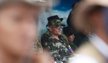 Alias Iván Mordisco, comandante general de la disidencia de las FARC, en una fotografía de archivo.