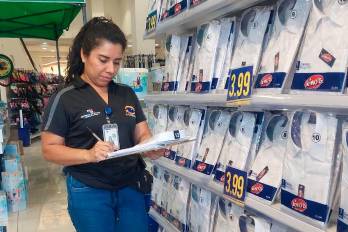 El primer monitoreo abarcó tiendas en Albrook Mall, el área comercial de San Miguelito, incluyendo la Gran Estación y los centros comerciales de Los Andes y Los Pueblos.
