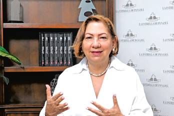 Luz Graciaela de Calzadilla, directora general del Instituto de Meteorología e Hidrología de Panamá.