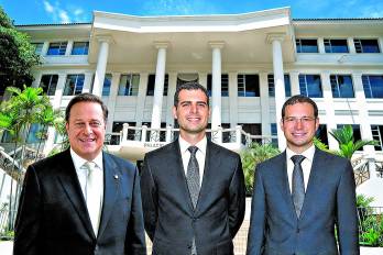 El expresidente Varela y los hermanos Martinelli Linares han sido señalados por presunto blanqueo de capitales.