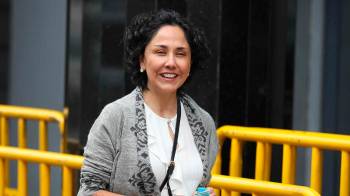Fotografía de archivo de la ex primera dama de Perú Nadine Heredia en Lima (Perú). EFE/ Paolo Aguilar