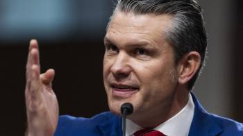 Fotografía de archivo del secretario de Defensa de Estados Unidos, Pete Hegseth, durante una comparecencia ante un comité del Senado estadounidense, en Washington, D. C.