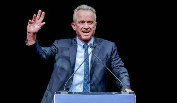 Fotografía de archivo del 14 de enero de 2024 del hasta ahora candidato independiente a la Presidencia de EE.UU. Robert F. Kennedy Jr.