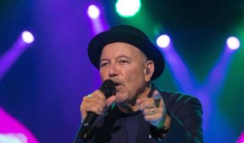 Fotografía de archivo del 18 de julio de 2023 del cantante y activista panameño Rubén Blades durante una actuación en Cartagena (España).