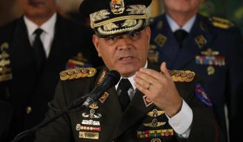 Fotografía de archivo del ministro de Defensa de Venezuela, Vladimir Padrino López.