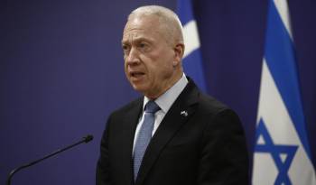 Ministro de defensa de Israel, Yoav Gallant.