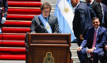 Foto de archivo del presidente de Argentina, Javier Milei.
